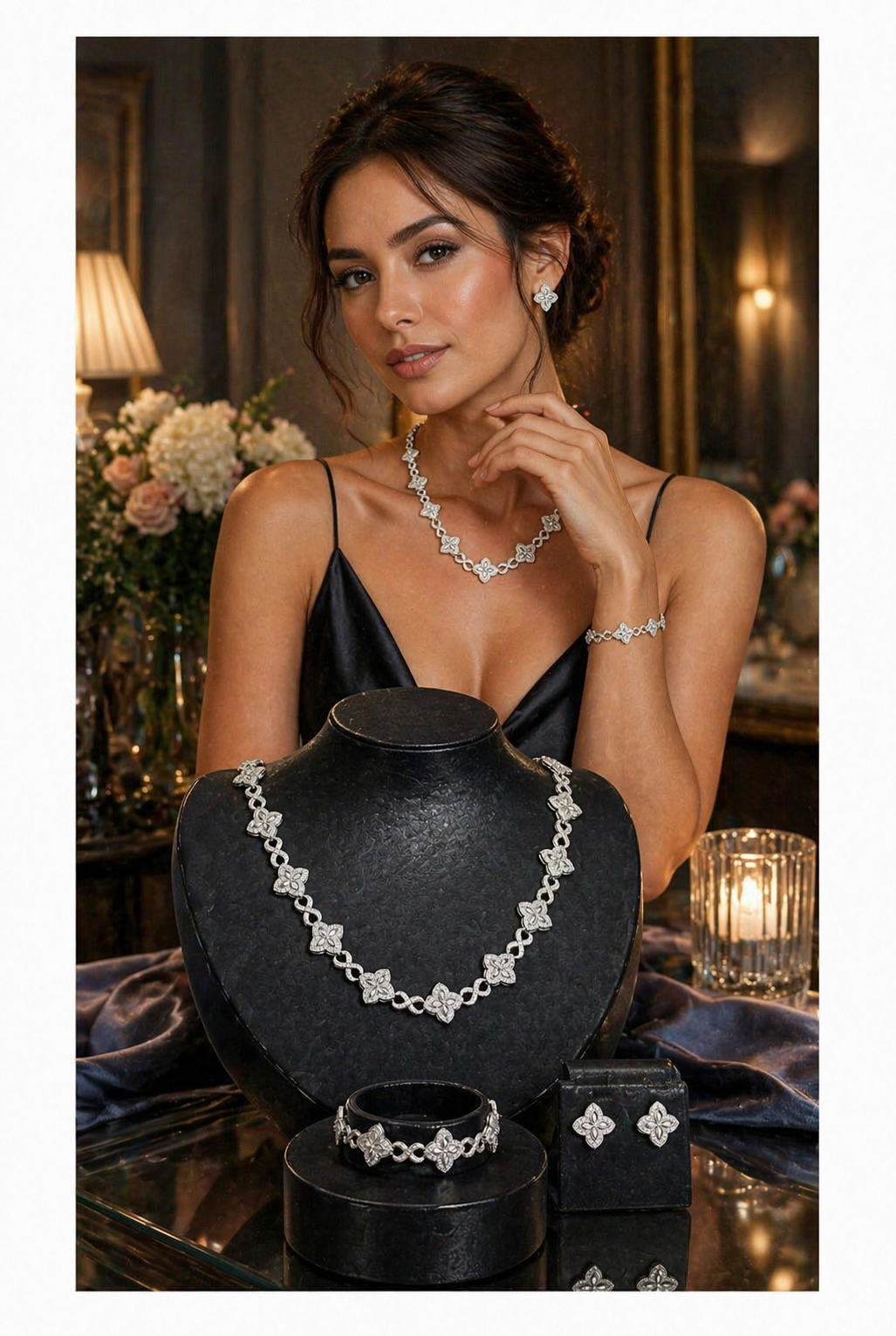 Set Lv color plata